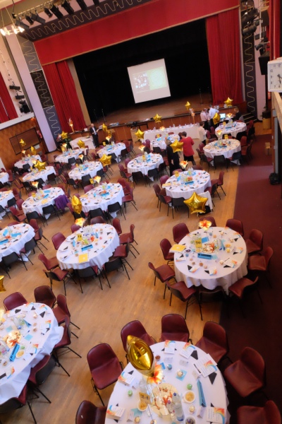 What great things could happen in this space? This photo was taken during the set up of our last AGM and Volunteer Awards