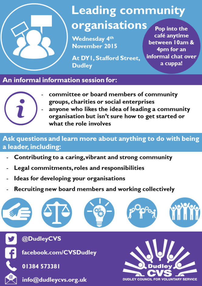 Leading community organisations